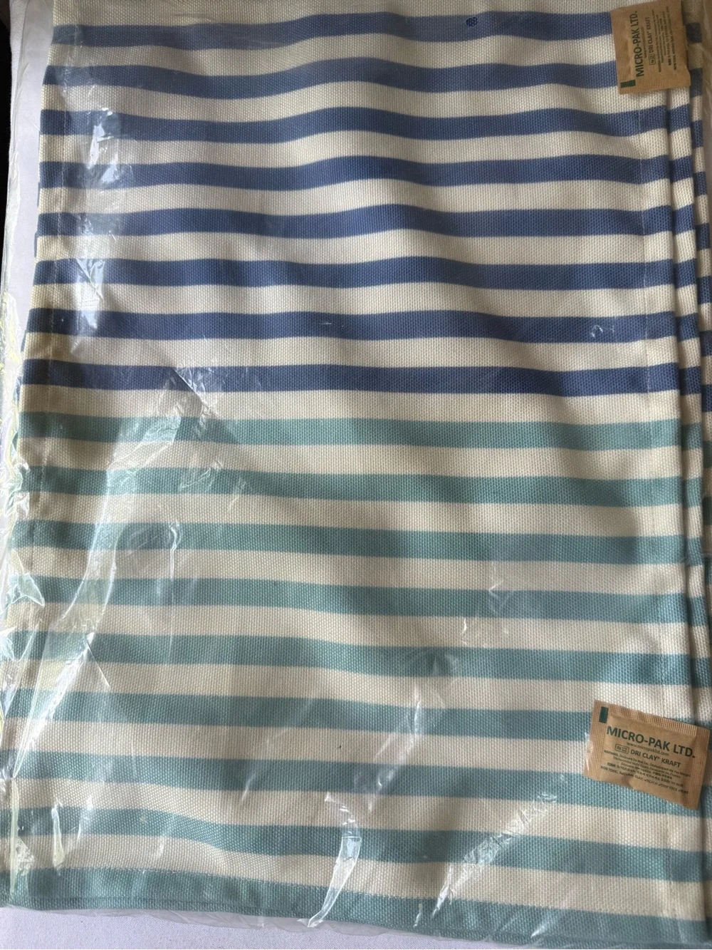 Set of 4 Katie Kime Coastal Striped Placemats New